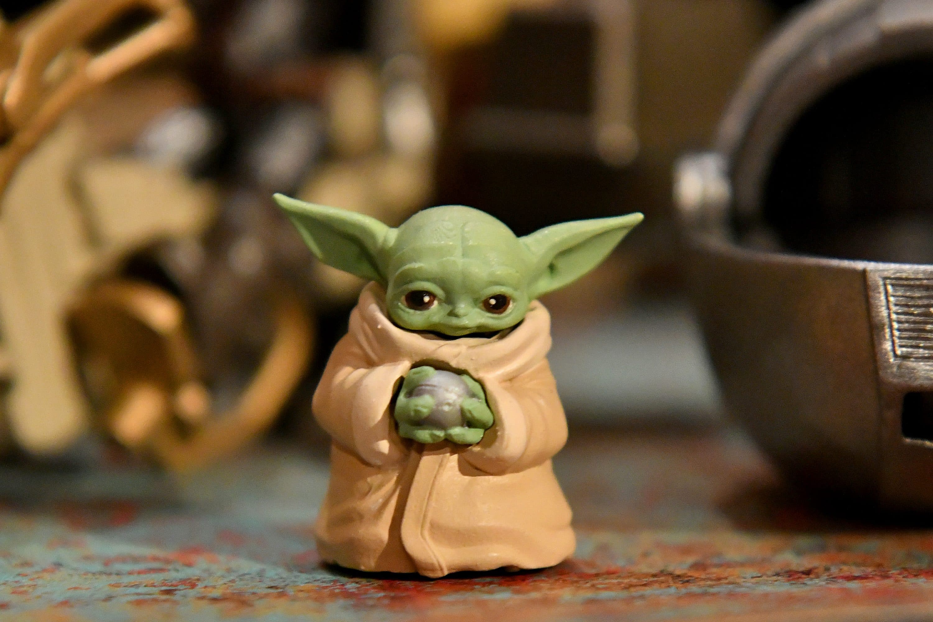 NEW YORK, NEW YORK - FEBRUARY 20:  STAR WARS New York Toy Fair Product Showcase: THE MANDALORIAN And STAR WARS: THE CLONE WARS at Dream Hotel on February 20, 2020 in New York City. (Photo by Craig Barritt/Getty Images for Disney)
