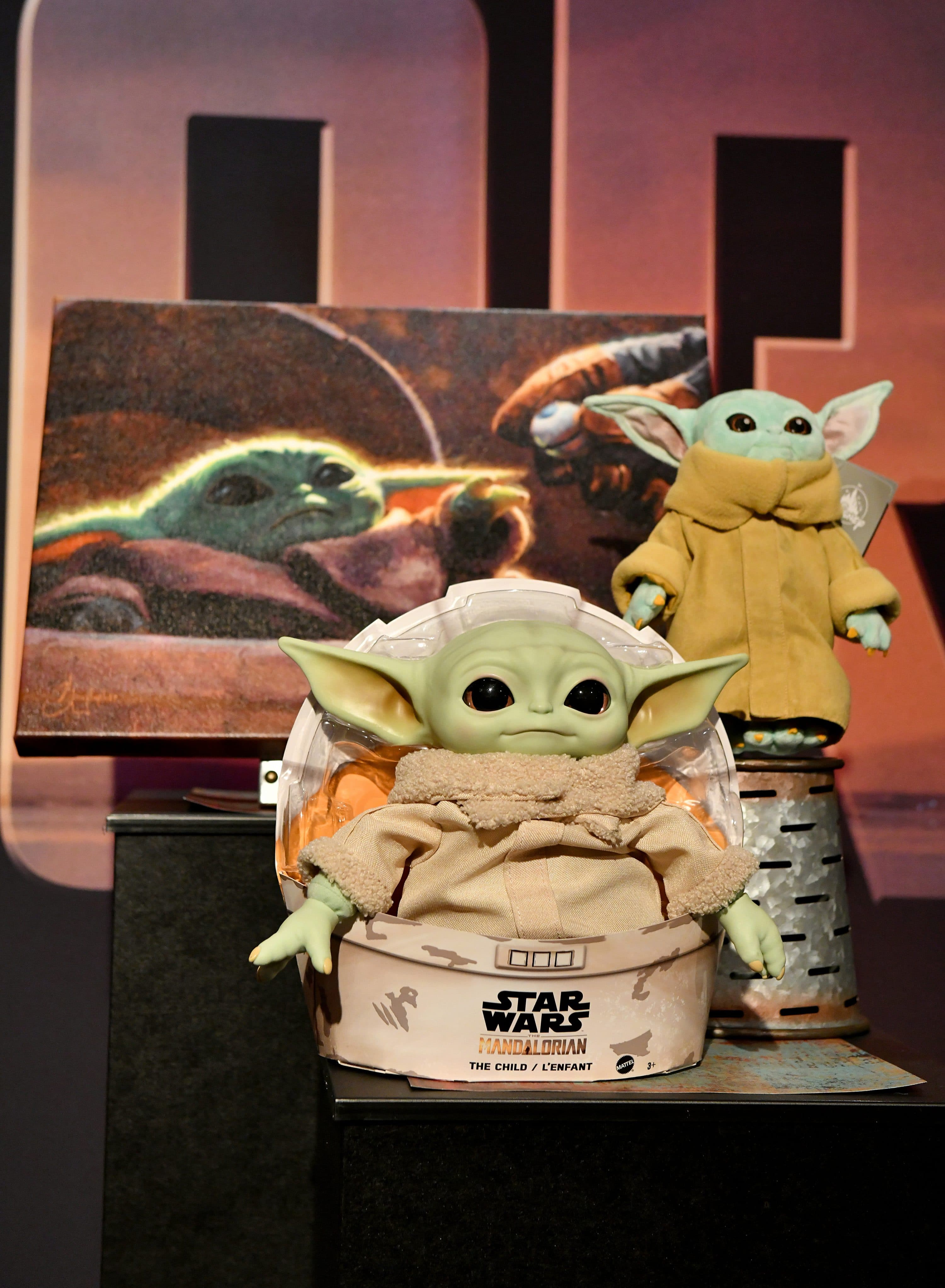 NEW YORK, NEW YORK - FEBRUARY 20:  STAR WARS New York Toy Fair Product Showcase: THE MANDALORIAN And STAR WARS: THE CLONE WARS at Dream Hotel on February 20, 2020 in New York City. (Photo by Craig Barritt/Getty Images for Disney)