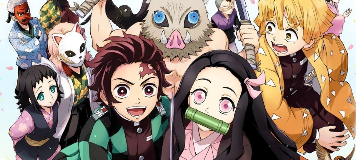 Demon Slayer comemora o final da terceira temporada com a