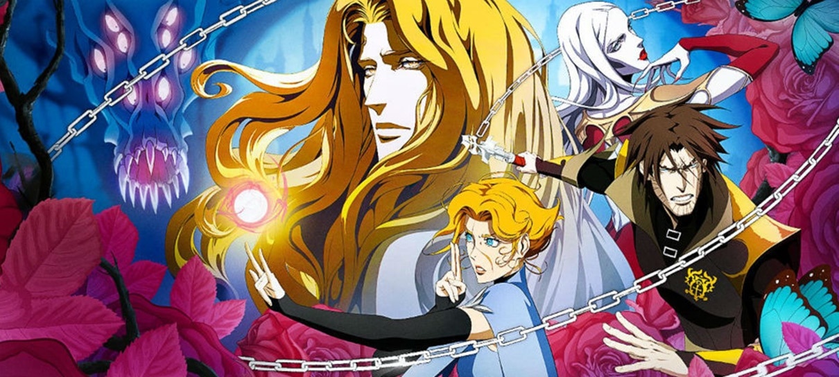 Castlevania | Série animada ganha cartaz que homenageia os jogos da franquia