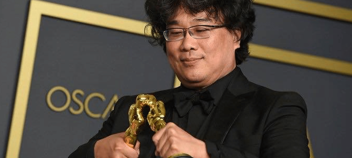 Bong Joon-ho tem as melhores reações ao ganhar Oscars por Parasita