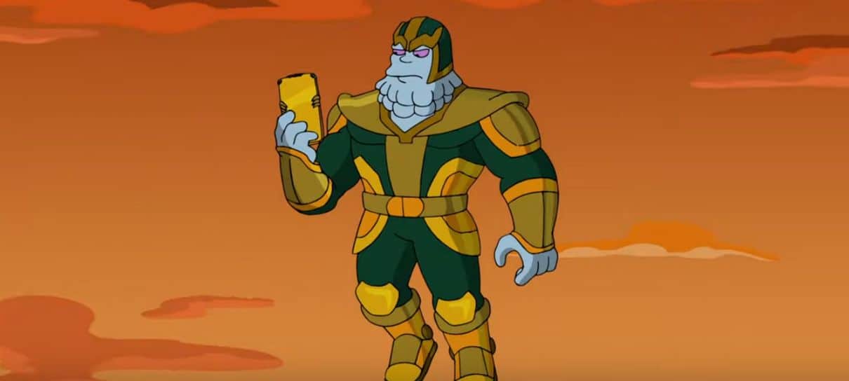 Os Simpsons | Confira a versão do Thanos dublada por Kevin Feige