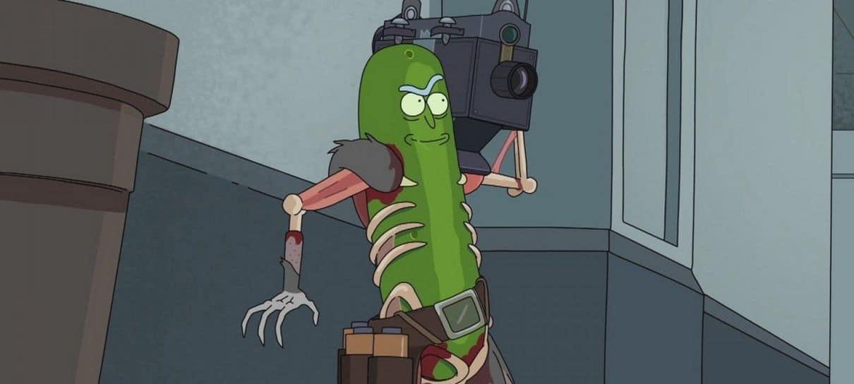 Rick and Morty | Em breve saberemos o sabor do Pickle Rick, graças a um novo salgadinho