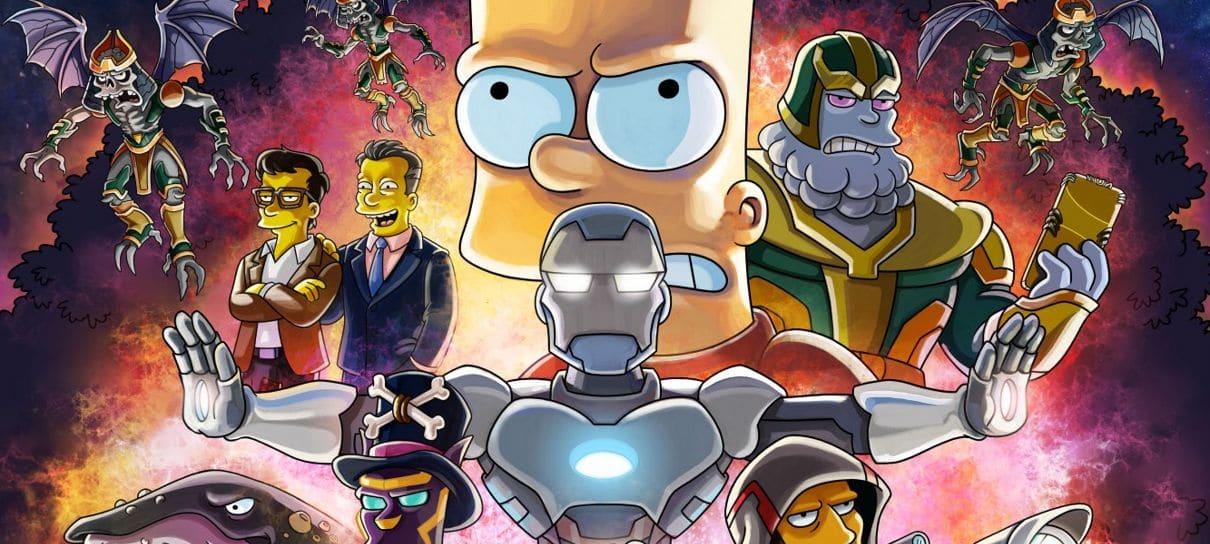 Os Simpsons | Confira o pôster do episódio inspirado em Vingadores
