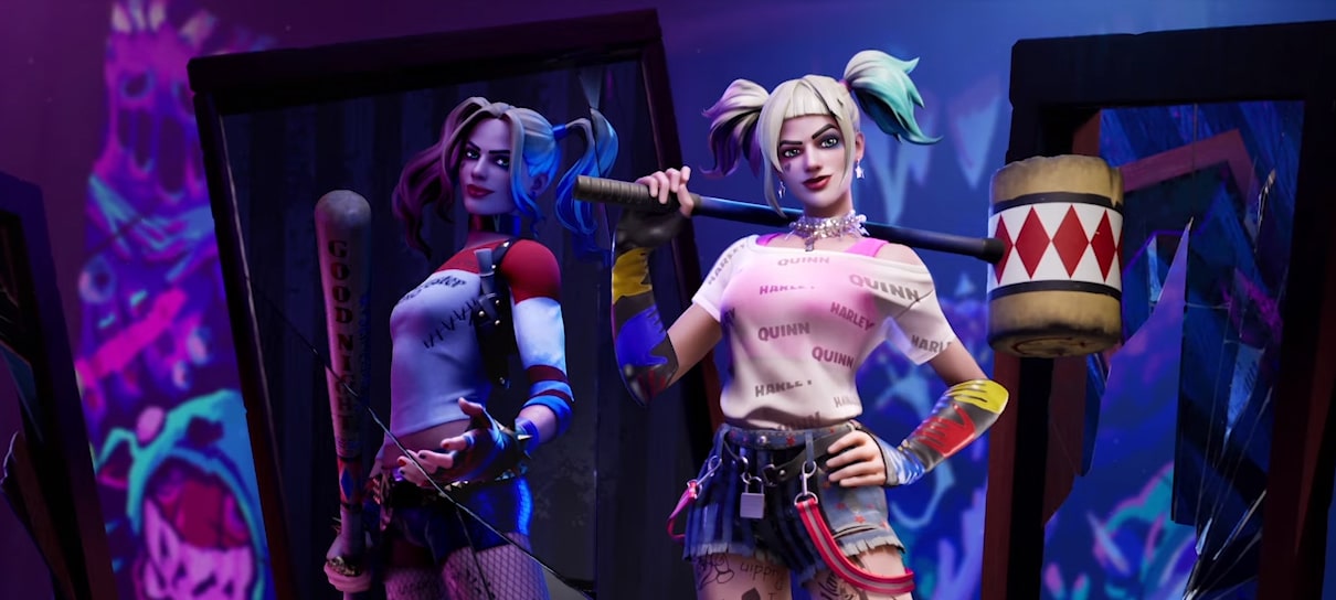 Fortnite anuncia crossover com Arlequina