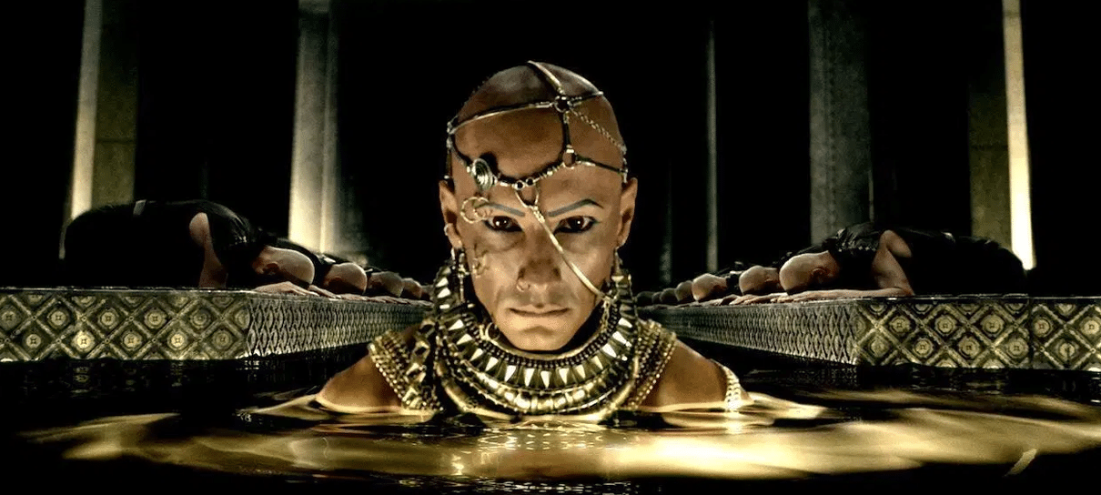Rodrigo Santoro relembra papel de Xerxes em 300 com foto