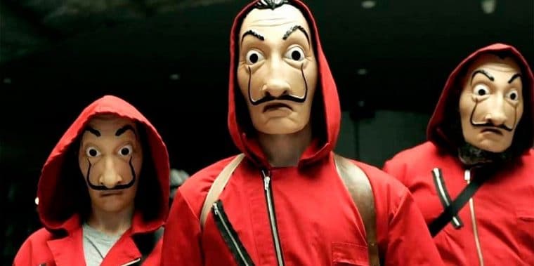La Casa de Papel parte 4 chega na Netflix em abril