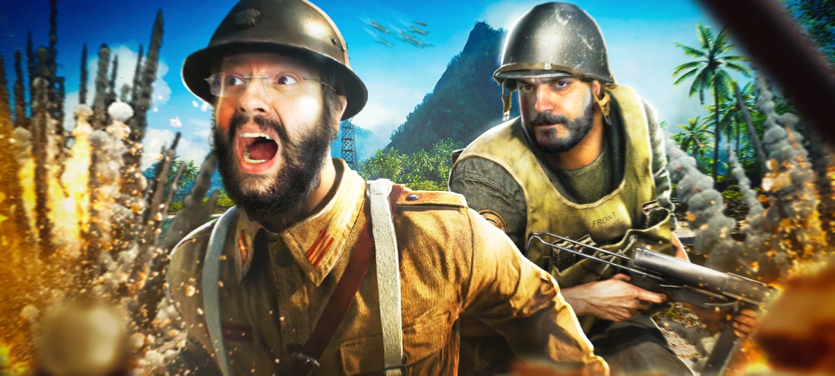 Battlefield V - Noobs no Pacífico!