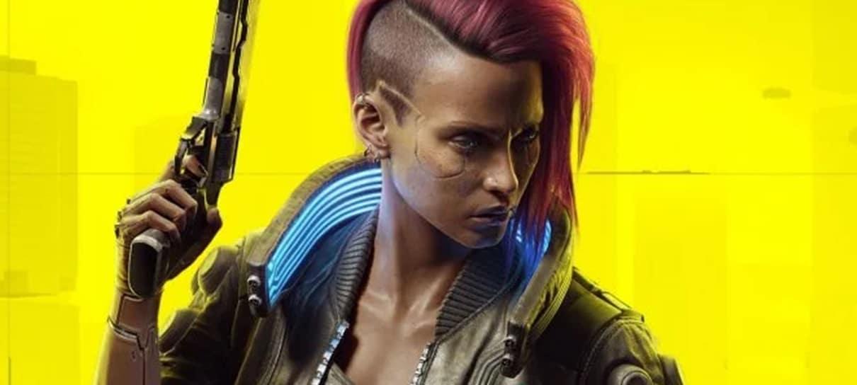 Capa reversível de Cyberpunk 2077 com a versão feminina de V é revelada