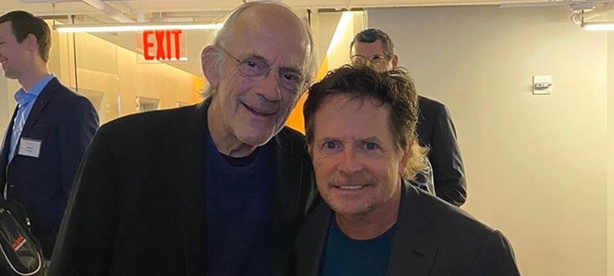 De Volta Para o Futuro | Michael J. Fox e Christopher Lloyd se reúnem em foto