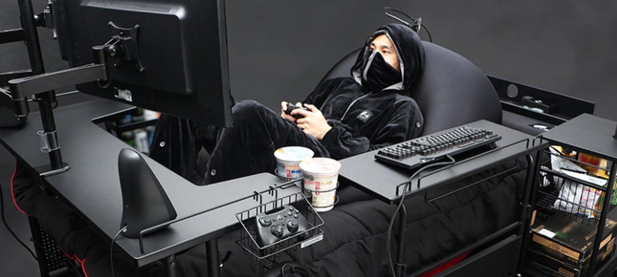 Empresa japonesa anuncia cama gamer multifuncional