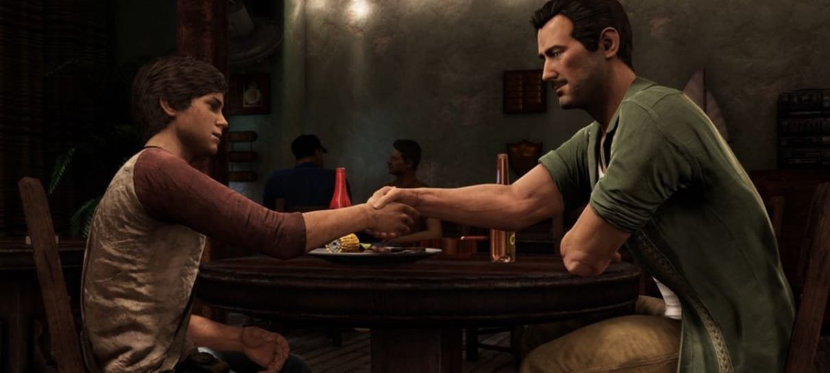 Uncharted  Dublador original de Nathan Drake visita o set do filme -  Portal do Nerd