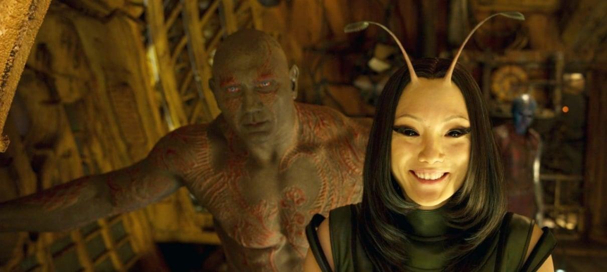 James Gunn quer um filme estrelado por Drax e Mantis, de Guardiões da Galáxia