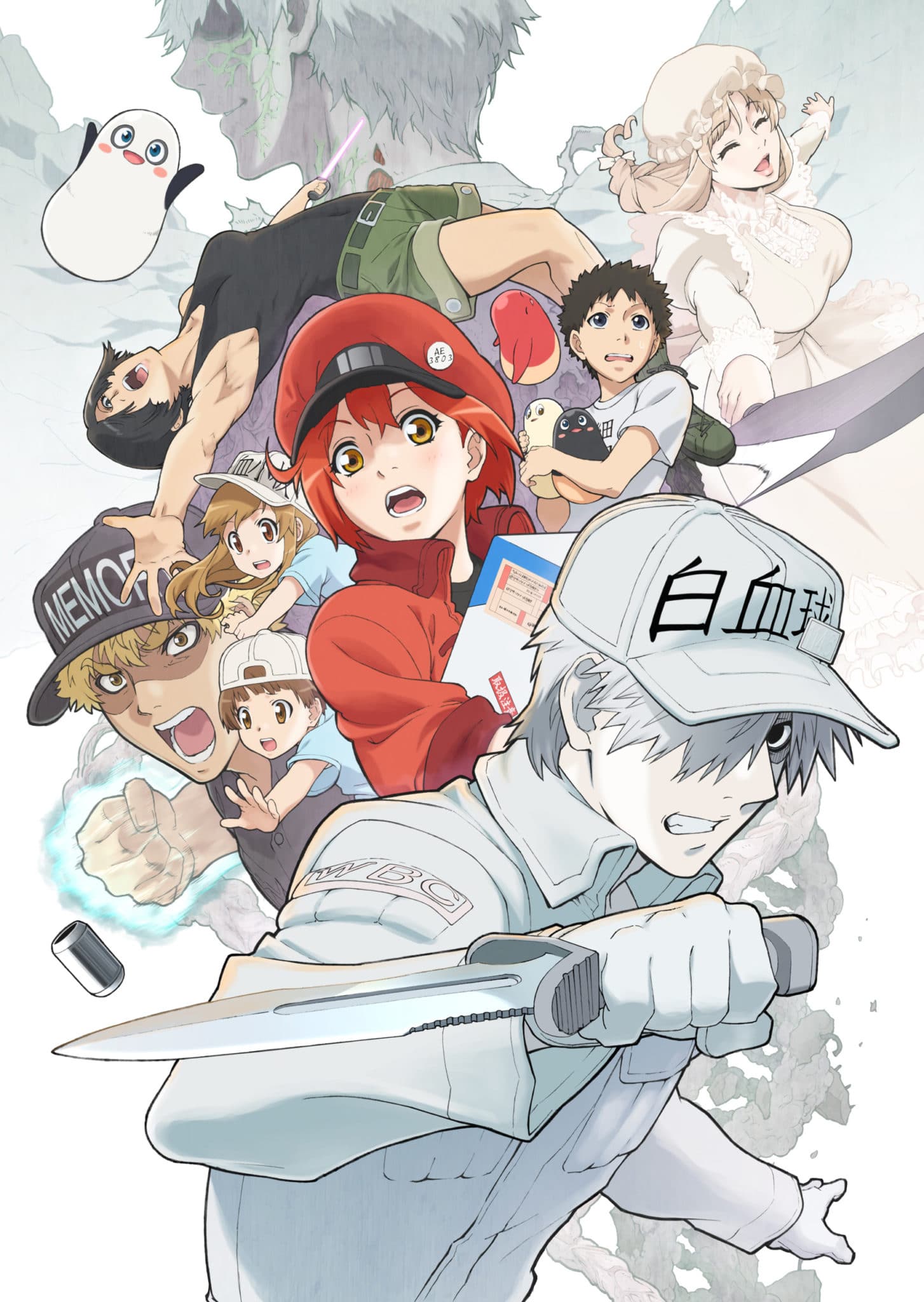 Cells at Work!  2ª temporada do anime ganha pôster e previsão de estreia