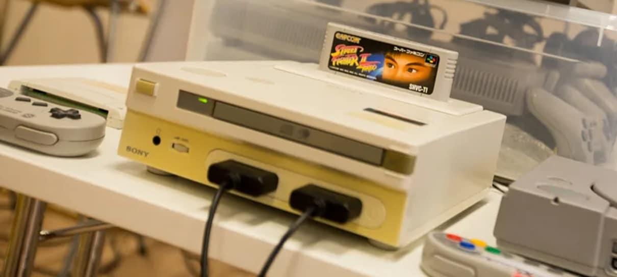 Protótipo original do Nintendo PlayStation leiloado será exposto em museu no futuro