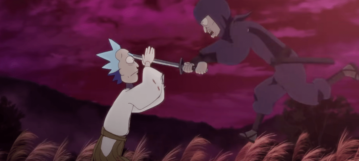 Rick and Morty realmente vira anime em novo curta-metragem