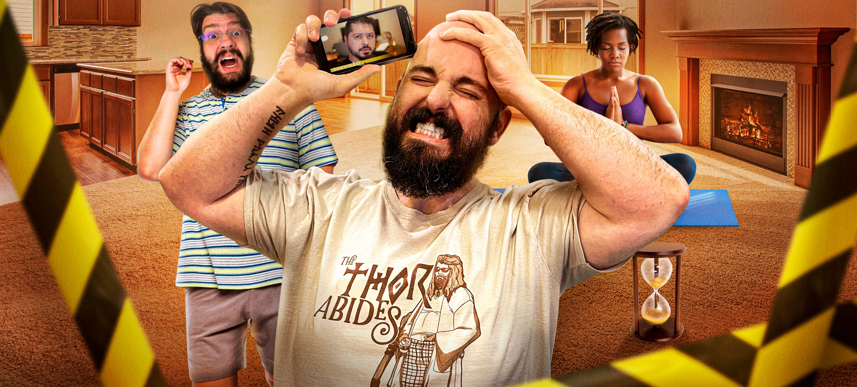 Capa do episódio Saúde mental na quarentena