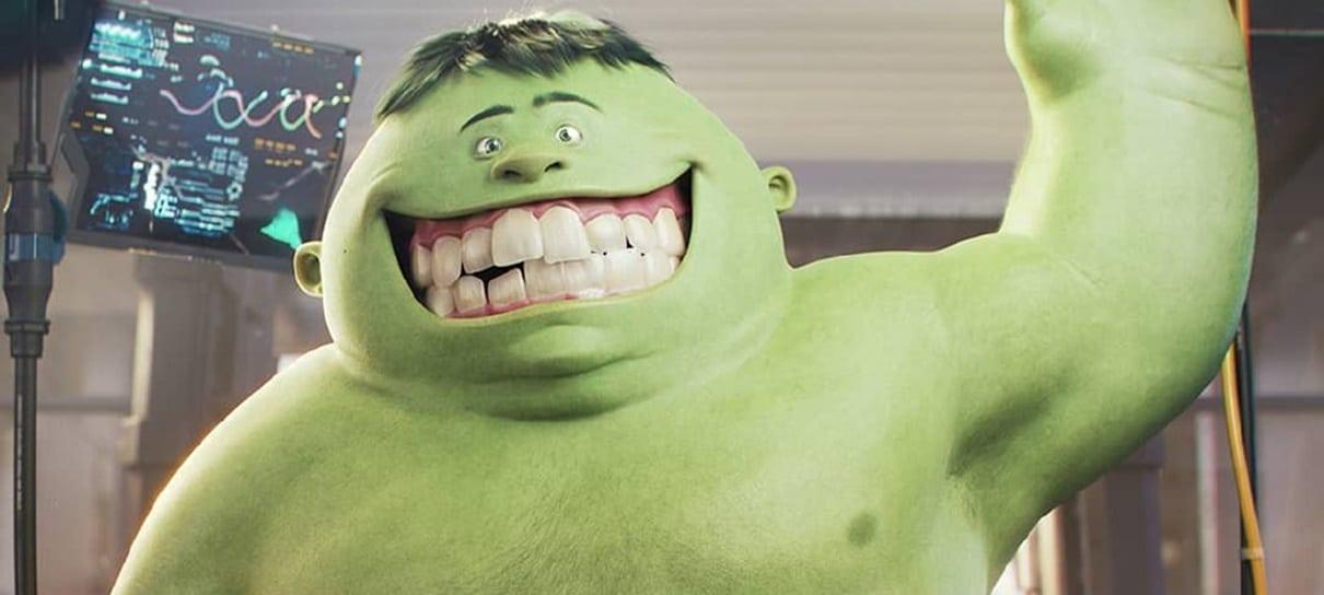 E se Hulk fosse um personagem da Pixar?