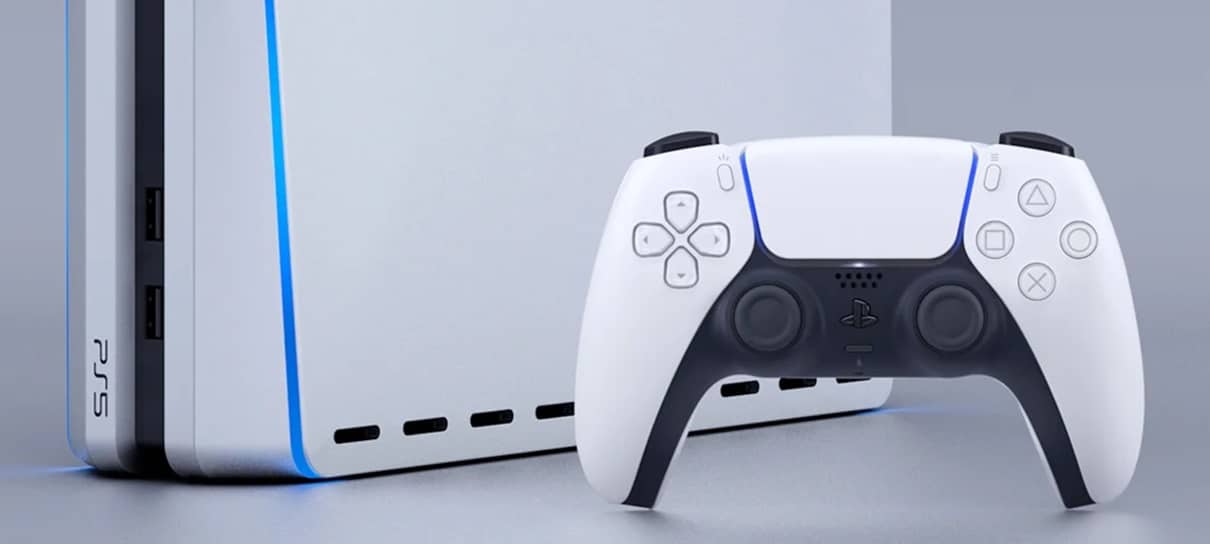 Artista imagina o visual do PlayStation 5 com base no estilo do DualSense