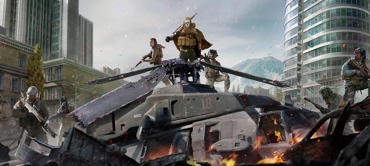 Call of Duty: Warzone bane 50 mil contas por trapaças