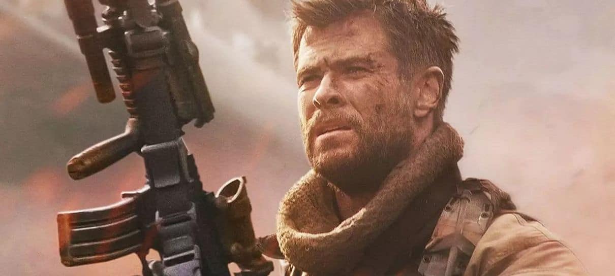 Chris Hemsworth mete a porrada em cenas de Resgate, da Netflix