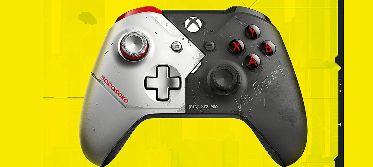 Amazon vaza suposto controle de Cyberpunk 2077 para Xbox e nós queremos que seja real