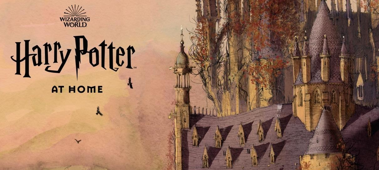 J. K. Rowling lança o portal Harry Potter at Home para ajudar durante o isolamento