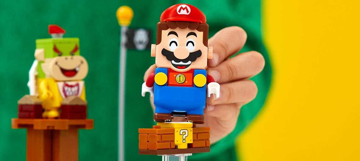 LEGO Super Mario chegará em agosto e terá expansões com Power Slide e Castelo do Bowser
