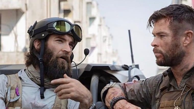 Resgate | Chris Hemsworth compartilha novas imagens dos bastidores