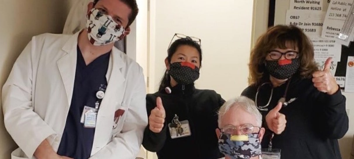 Sindicato dos Figurinistas de Hollywood doa máscaras a profissionais de saúde