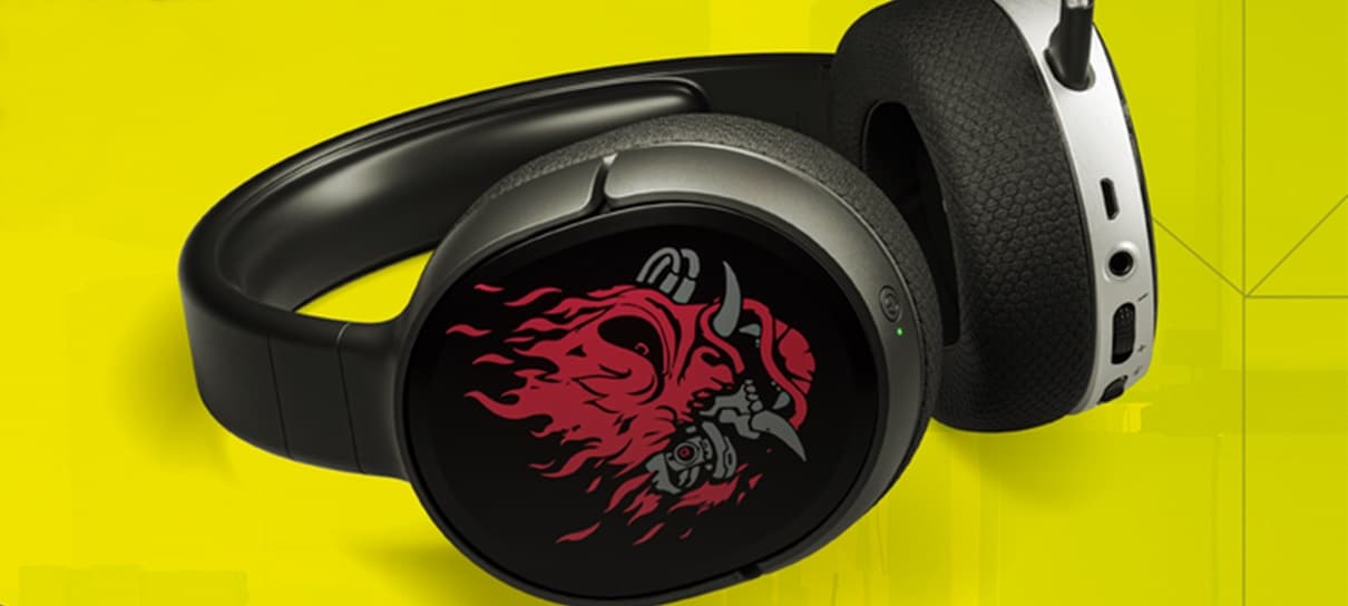 SteelSeries anuncia fones de ouvido temáticos de Cyberpunk 2077