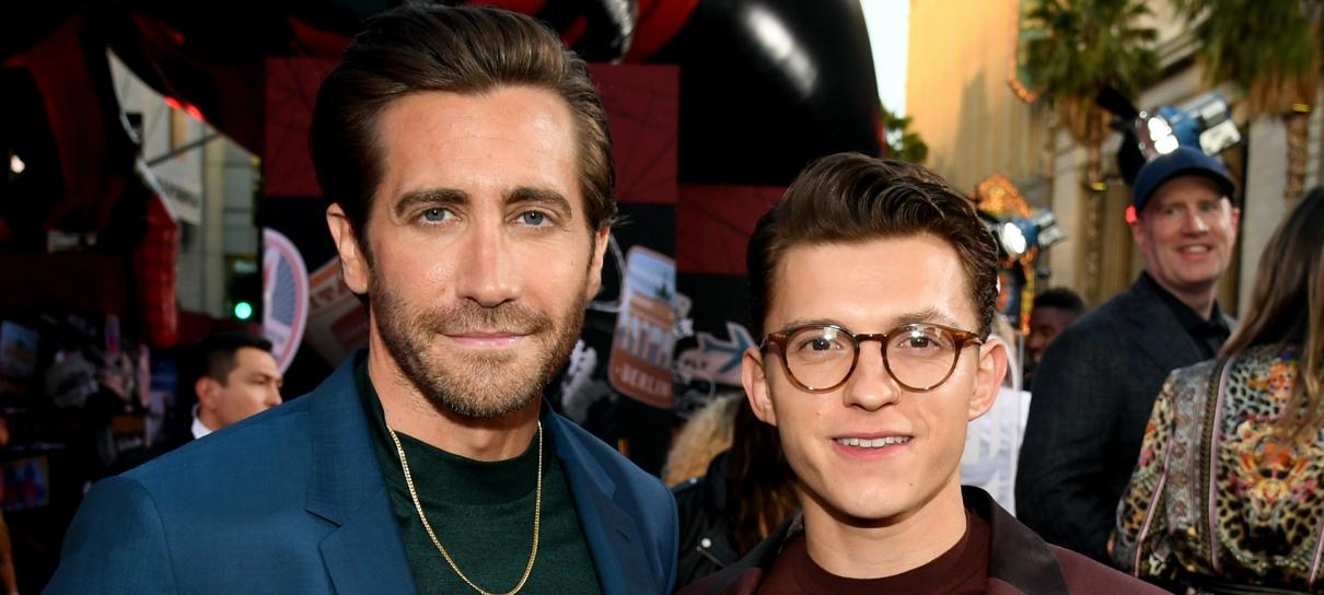 "Sinto falta do meu marido", brinca Tom Holland sobre Jake Gyllenhaal