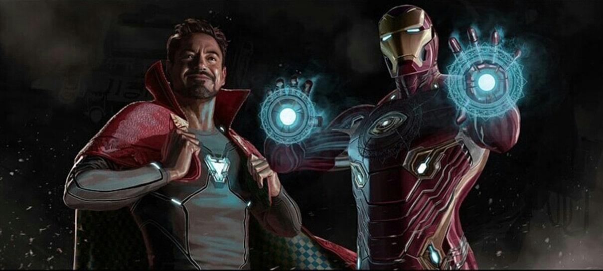 Vingadores: Ultimato | Tony Stark e Doutor Estranho trocam de "poderes" em foto inédita