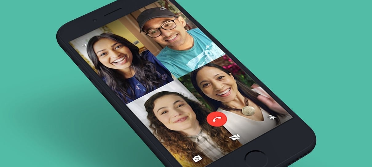 Whatsapp ganha opção de videochamadas com até oito pessoas