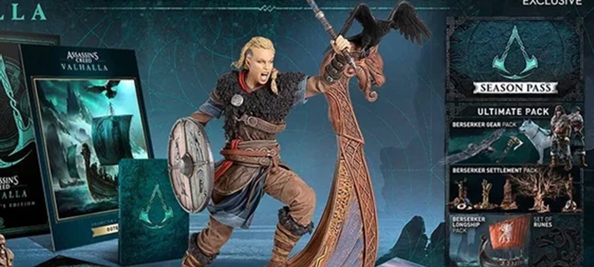 Assassin's Creed Valhalla | Edição de colecionador revela visual da protagonista feminina