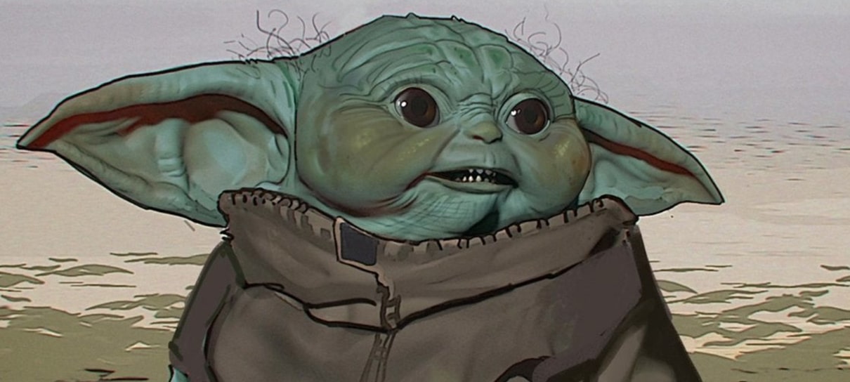 Baby Yoda nem sempre foi fofinho: artes conceituais mostram outras versões do personagem