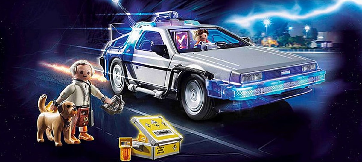 De Volta para o Futuro ganha conjunto de Playmobil em comemoração aos 35 anos de franquia