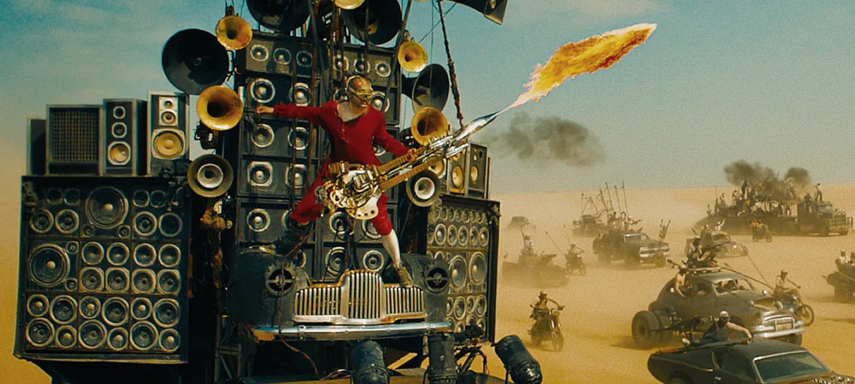 Mad Max: Estrada da Fúria quase não teve o capanga tocando guitarra