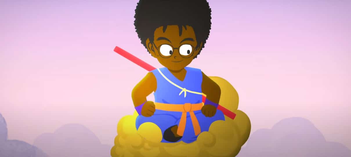 Emicida homenageia Dragon Ball em novo clipe; Mestre Kame, é claro, é Zeca Pagodinho