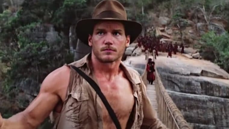 Chris Pratt é o Indiana Jones em vídeo deepfake