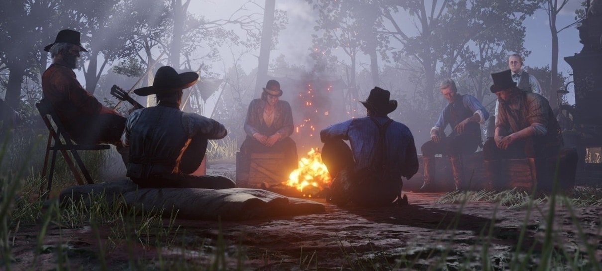 Jogadores estão usando Red Dead Redemption 2 para fazer reuniões de trabalho na quarentena