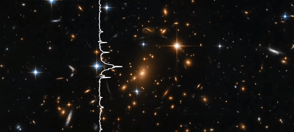 NASA transforma foto de galáxias em música