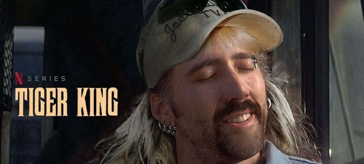 Nicolas Cage viverá Joe Exotic, de A Máfia dos Tigres, em minissérie