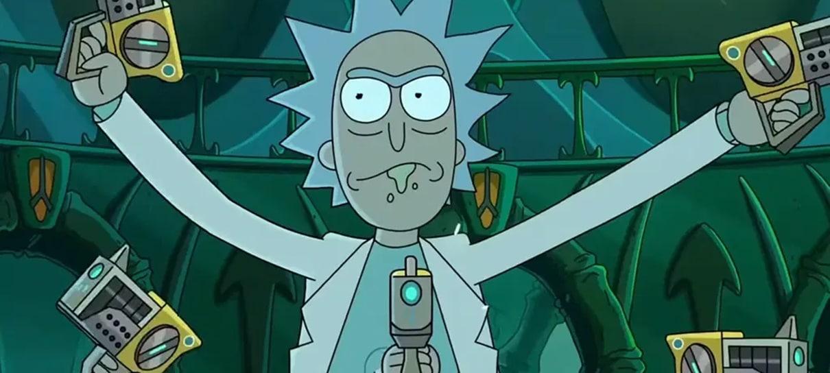 Rick and Morty | Vozes dos personagens devem ser gravadas remotamente
