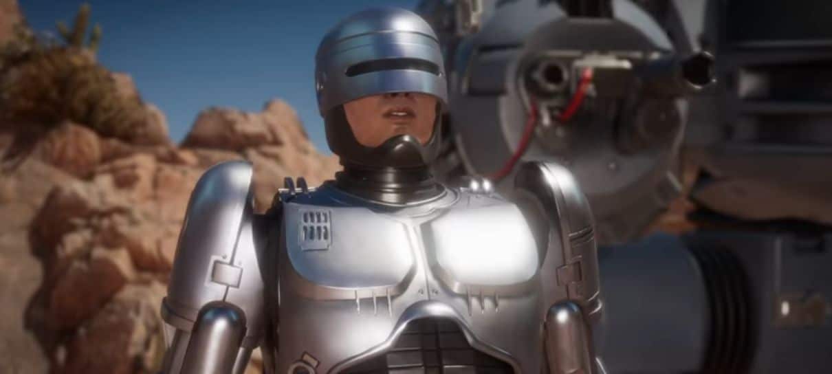 Robocop enfrenta o Exterminador do Futuro em vídeo de Mortal Kombat 11