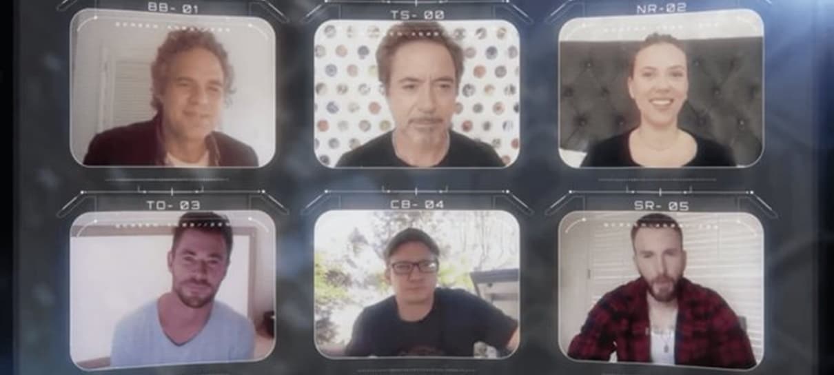 Vingadores originais se reúnem virtualmente em premiação