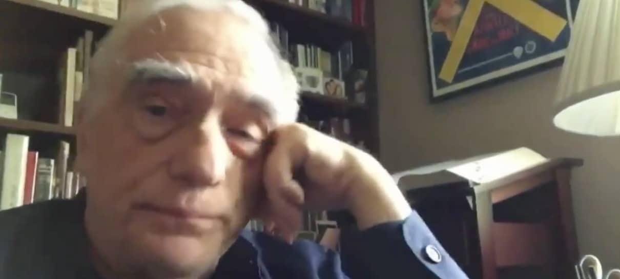 Martin Scorsese aproveita o tempo livre e grava vídeos refletindo sobre a quarentena