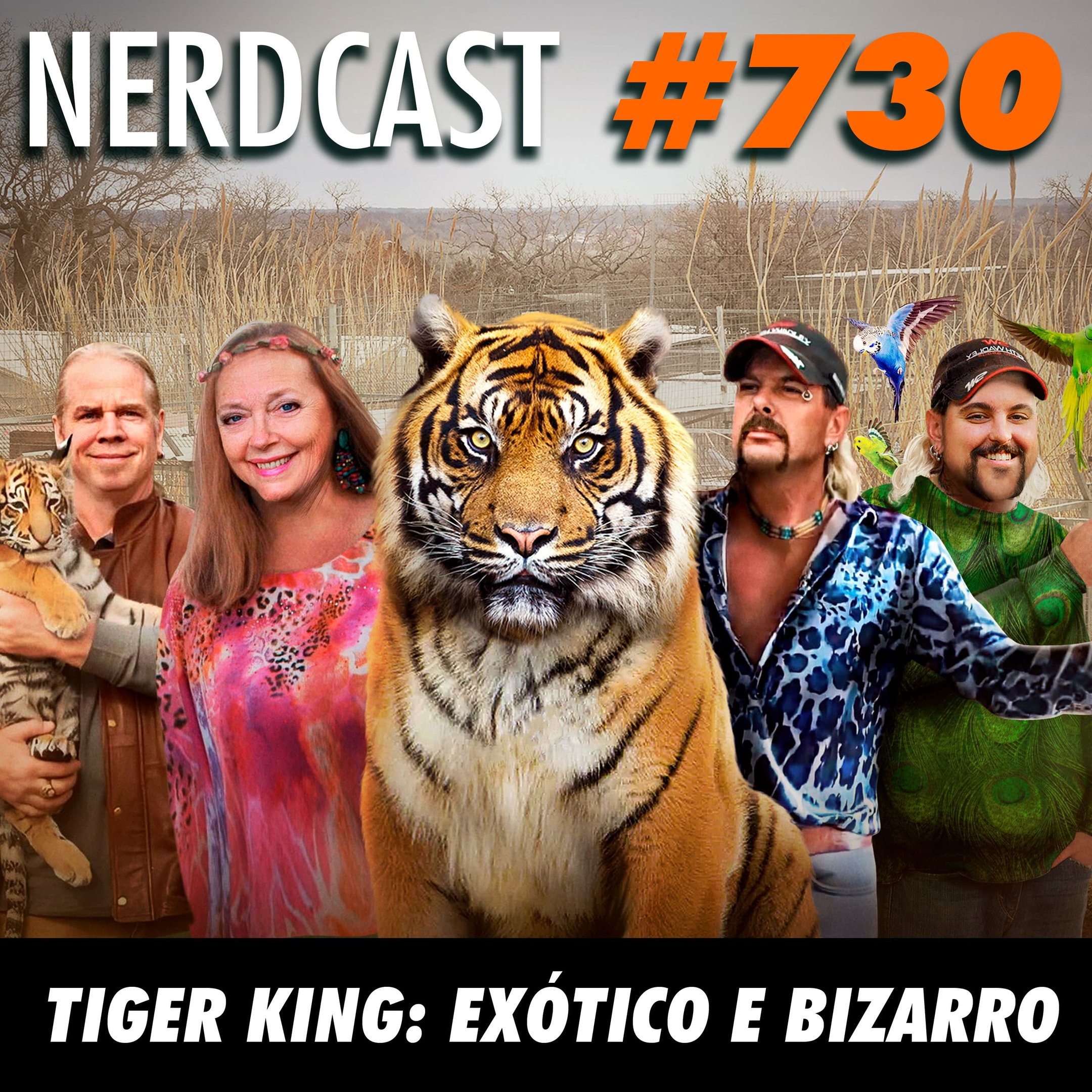 NerdCast 730 - Tiger King: Exótico e Bizarro