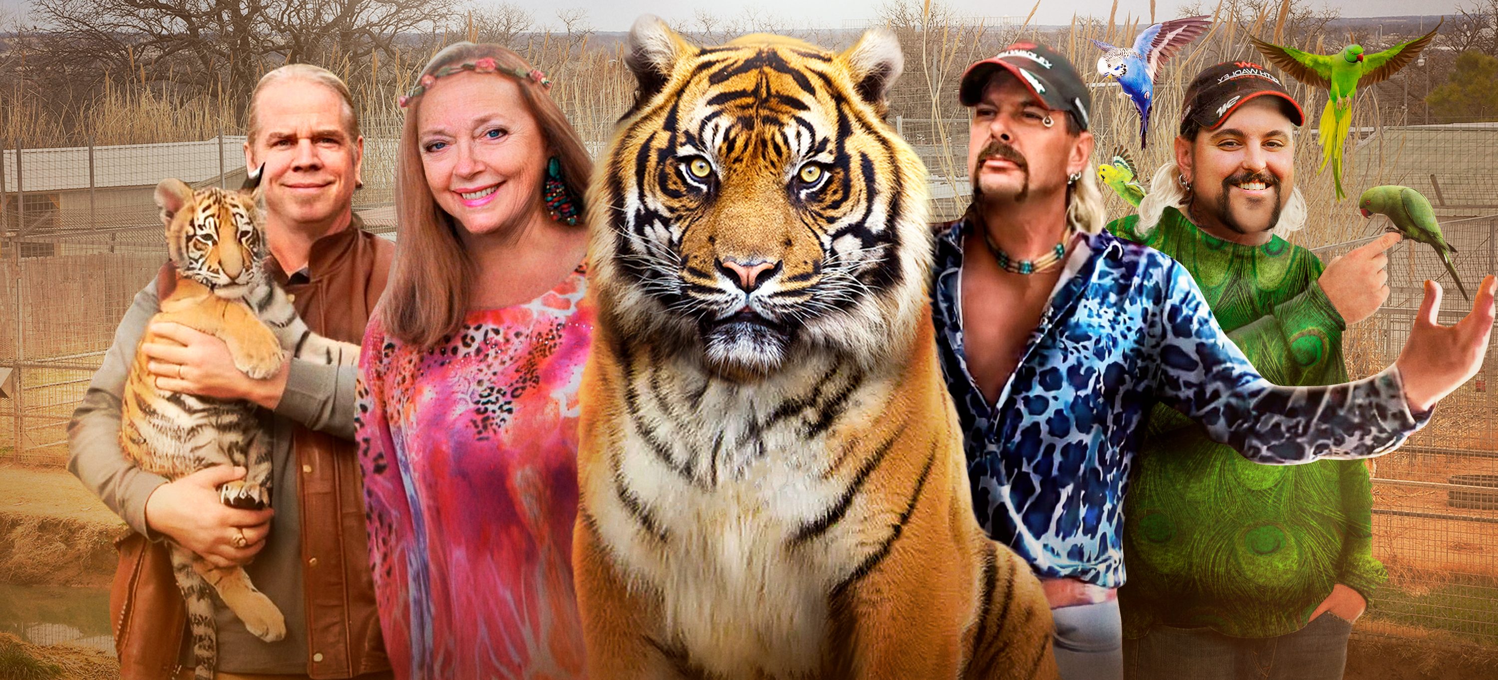 Capa do episódio Tiger King: Exótico e Bizarro