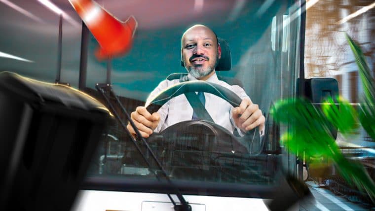 Não seja motorista, seja piloto!